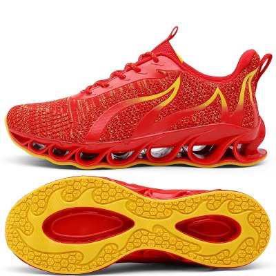 Fashion Men Brethable Sport Running Shoes Outdoor Casual Jogging Walking Thick Bottom Sneakers Size 39 48